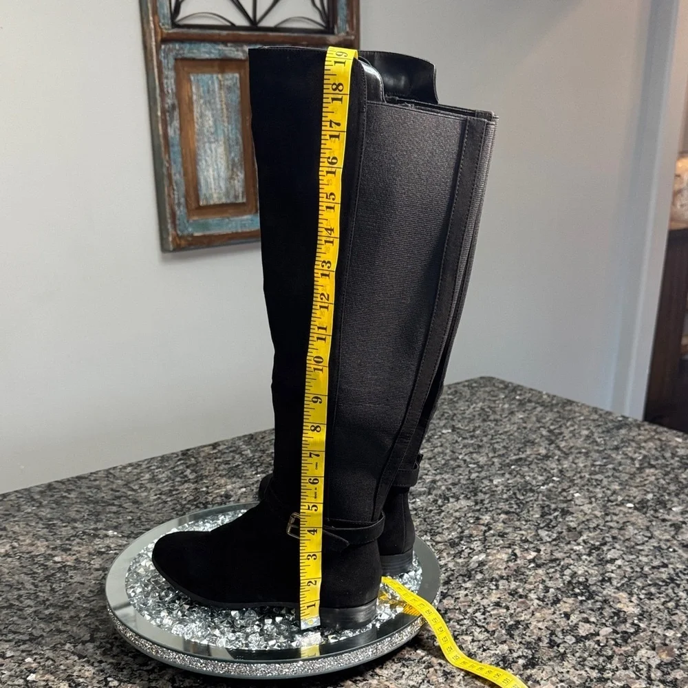 Style & Co. Kimball Black Over the Knee Boots NEW 6